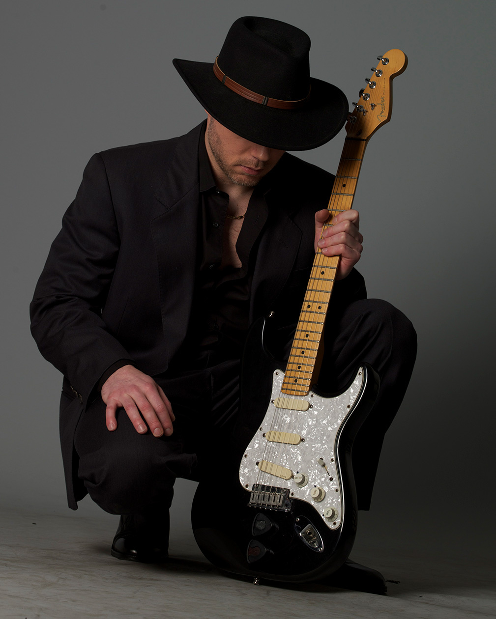 Paolo Manzini chitarrista guitar Fender Stratocaster - JBF24 Music Art